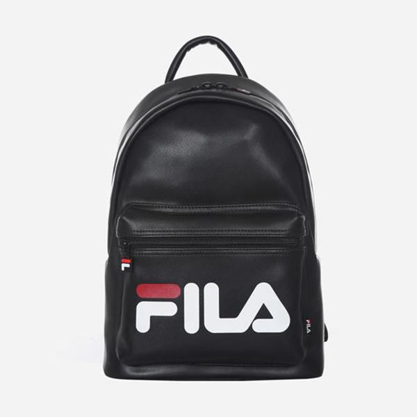 Fila Pu Mini Backpacks - Black,NZ 647-14328